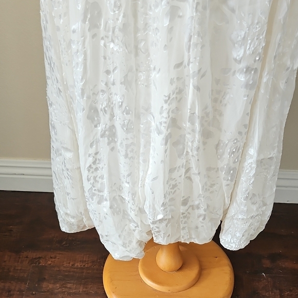 Alex Evenings Cream One Shoulder Dress - Picture 7 of 8